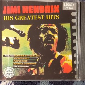 Jimi Hendrix Greatest Hits CDs